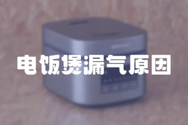 電飯煲漏氣原因