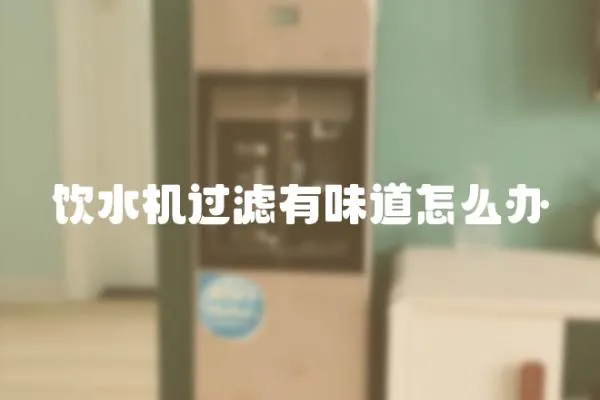 飲水機(jī)過濾有味道怎么辦