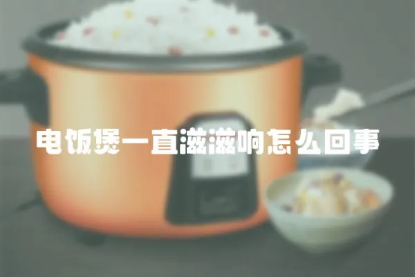 電飯煲一直滋滋響怎么回事