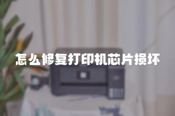 怎么修復(fù)打印機(jī)芯片損壞