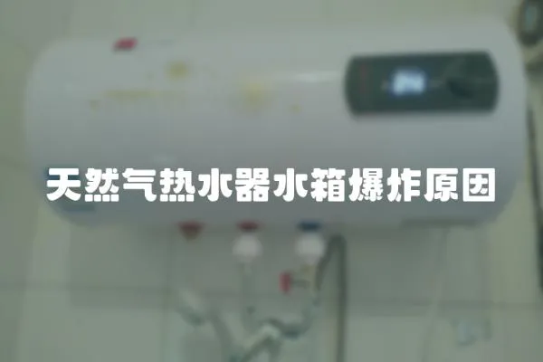 天然氣熱水器水箱爆炸原因