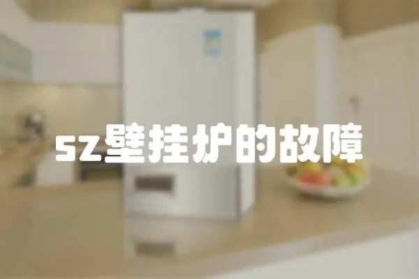 sz壁掛爐的故障