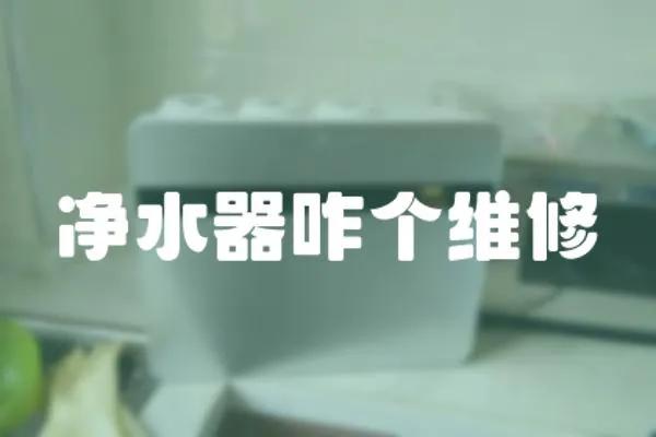 凈水器咋個維修