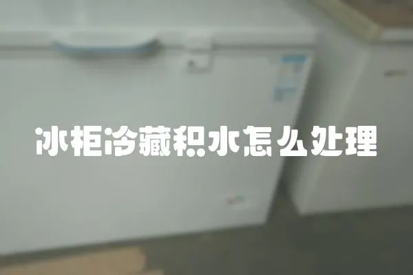 冰柜冷藏積水怎么處理