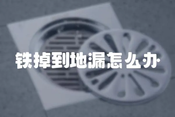 鐵掉到地漏怎么辦
