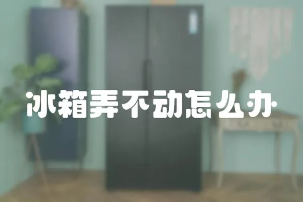 冰箱弄不動怎么辦