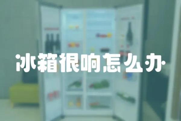 冰箱很響怎么辦