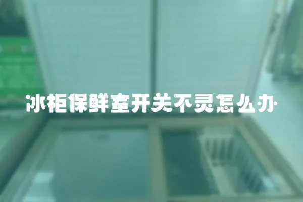 冰柜保鮮室開關不靈怎么辦