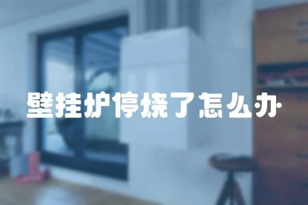 壁掛爐停燒了怎么辦