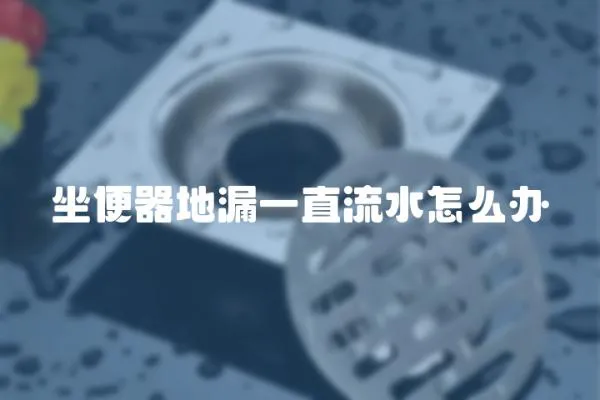 坐便器地漏一直流水怎么辦