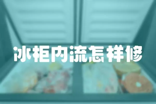 冰柜內(nèi)流怎樣修