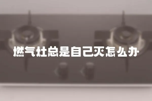 燃氣灶總是自己滅怎么辦