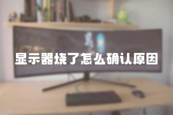 顯示器燒了怎么確認(rèn)原因