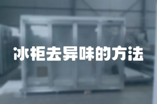 冰柜去異味的方法