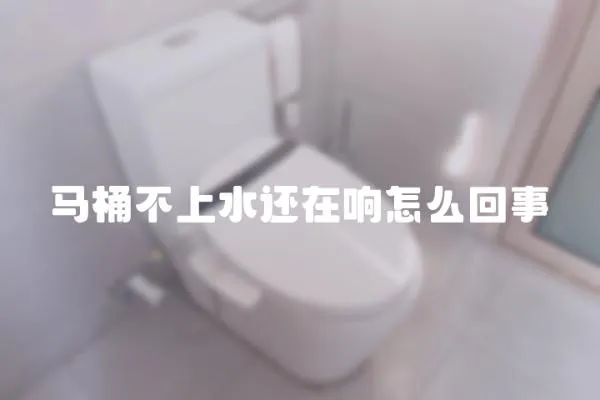 馬桶不上水還在響怎么回事