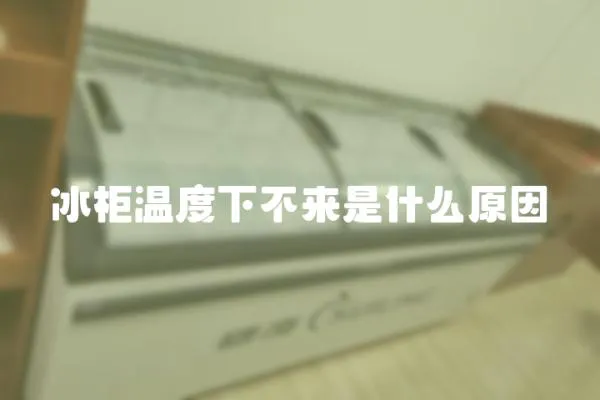 冰柜溫度下不來是什么原因