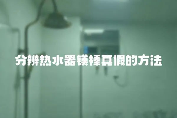 分辨熱水器鎂棒真假的方法