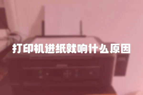 打印機(jī)進(jìn)紙就響什么原因