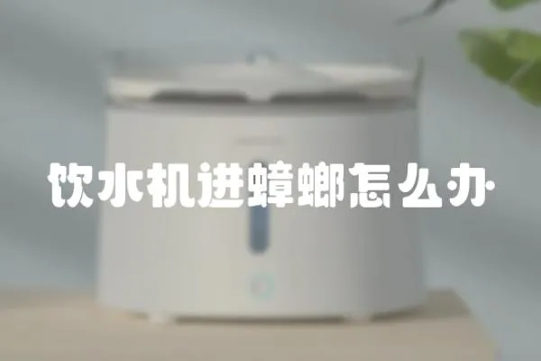 飲水機進蟑螂怎么辦