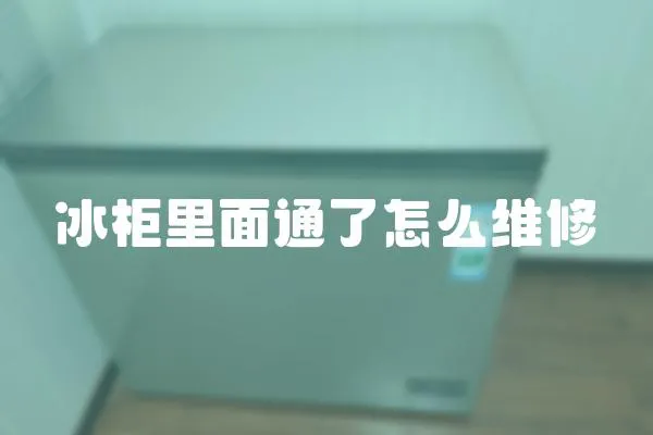 冰柜里面通了怎么維修