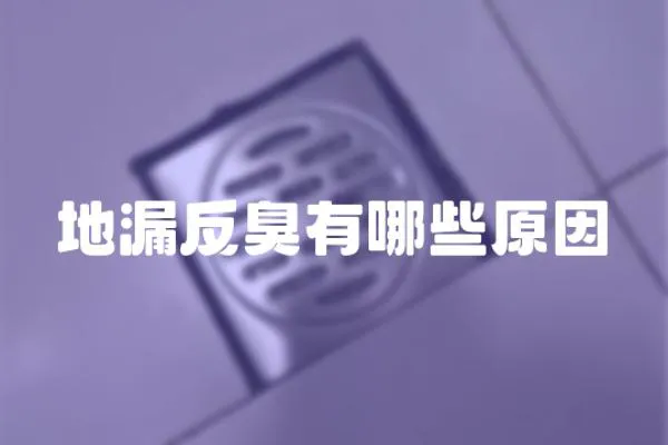 地漏反臭有哪些原因