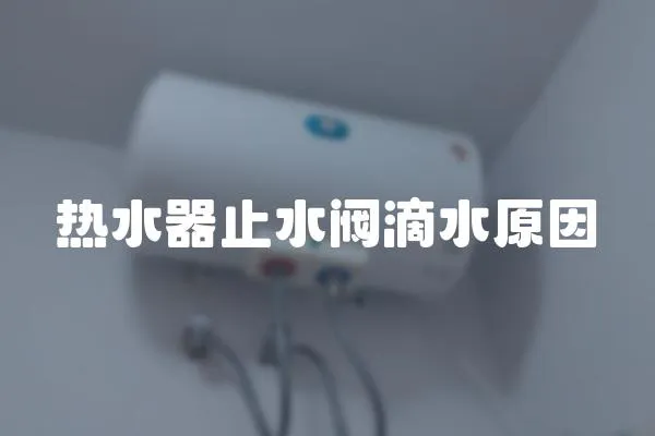 热水器止水阀滴水原因