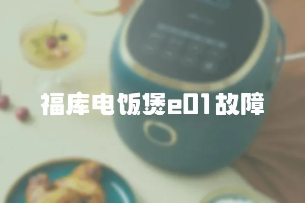 福库电饭煲e01故障