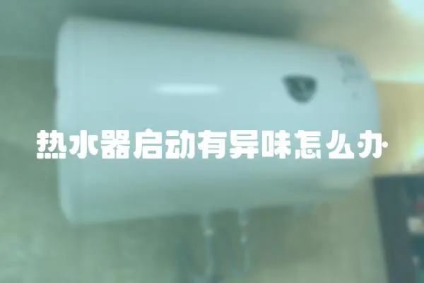 熱水器啟動有異味怎么辦