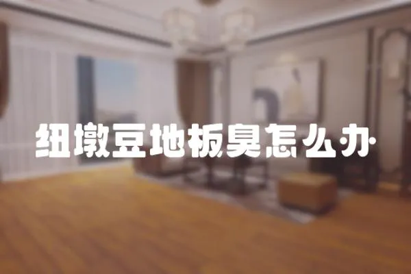 紐墩豆地板臭怎么辦