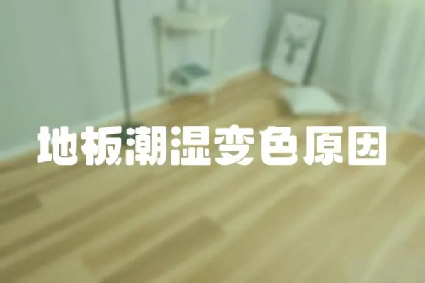 地板潮濕變色原因