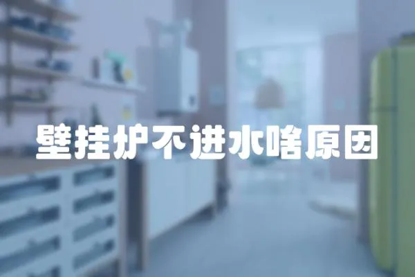 壁掛爐不進(jìn)水啥原因