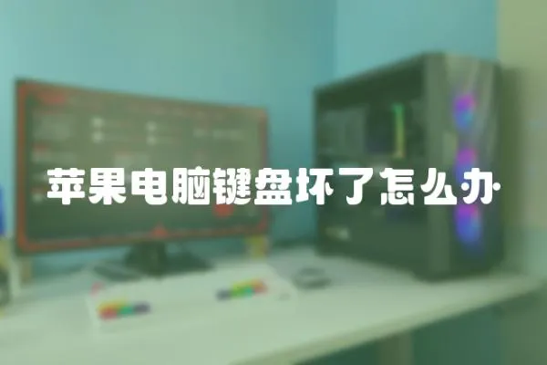 蘋果電腦鍵盤壞了怎么辦