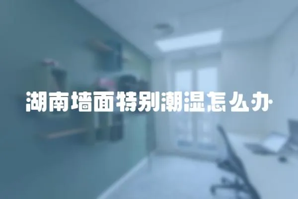 湖南墻面特別潮濕怎么辦