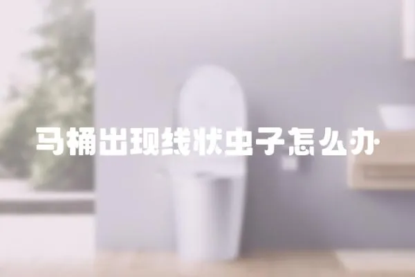 馬桶出現(xiàn)線狀蟲(chóng)子怎么辦