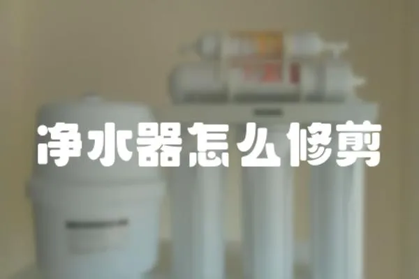 凈水器怎么修剪