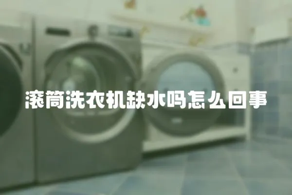 滾筒洗衣機缺水嗎怎么回事