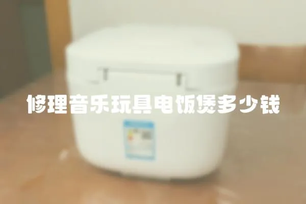 修理音樂玩具電飯煲多少錢