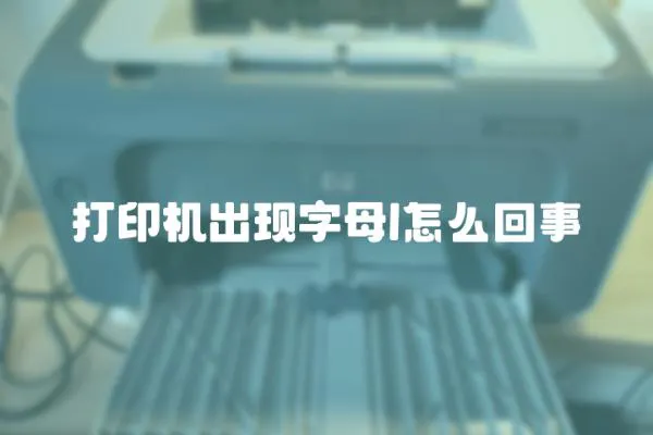 打印機出現字母l怎么回事