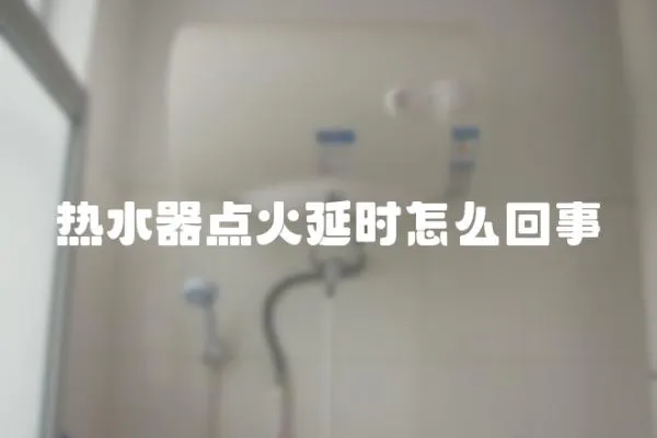 热水器点火延时怎么回事