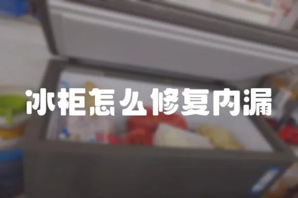 冰柜怎么修復內漏