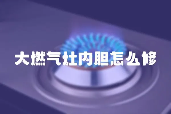 大燃氣灶內膽怎么修