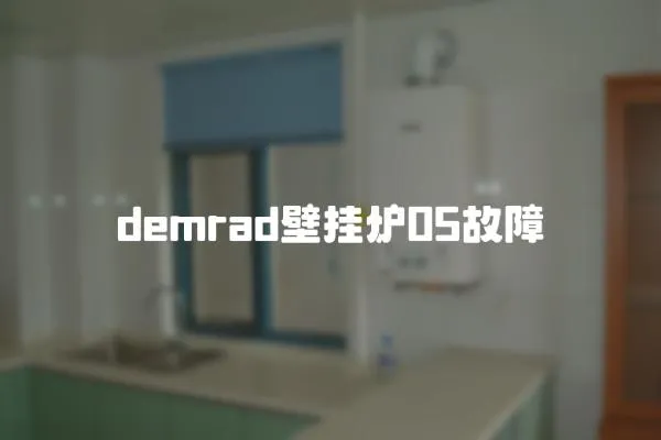 demrad壁掛爐05故障