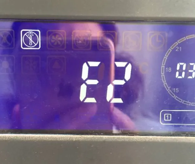 壁掛爐顯示e2怎么處理