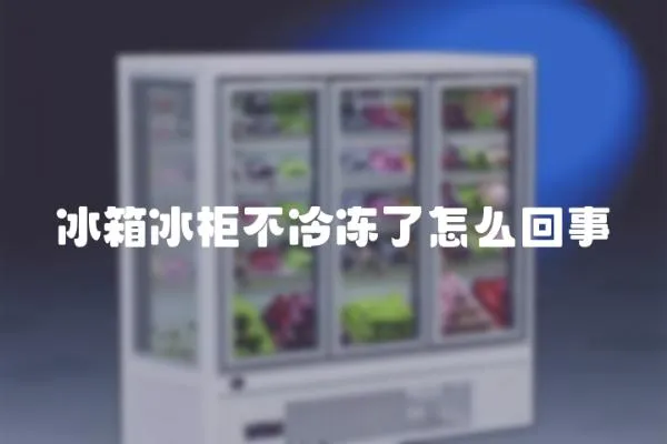 冰箱冰柜不冷凍了怎么回事