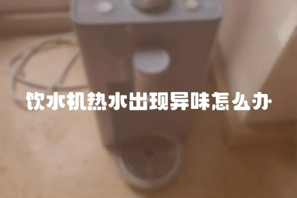 飲水機熱水出現異味怎么辦