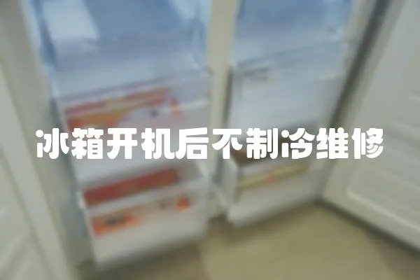 冰箱開機后不制冷維修