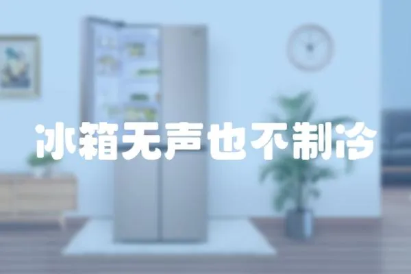 冰箱無聲也不制冷