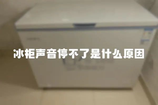 冰柜聲音停不了是什么原因