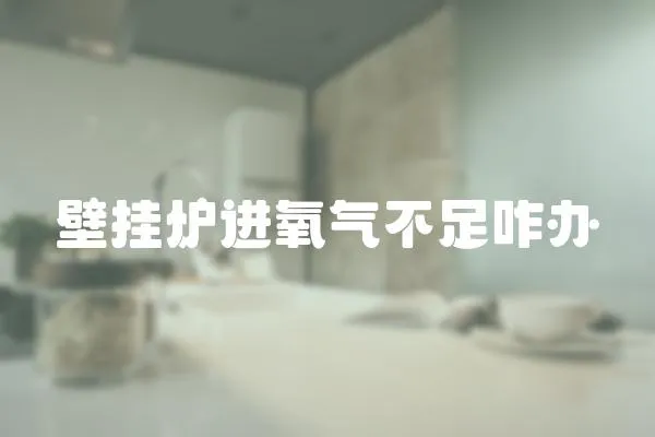壁掛爐進氧氣不足咋辦