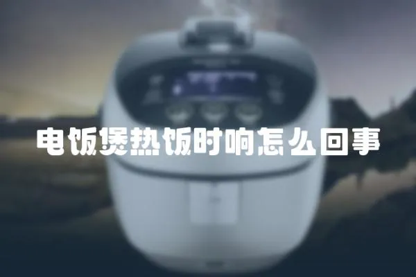 電飯煲熱飯時響怎么回事